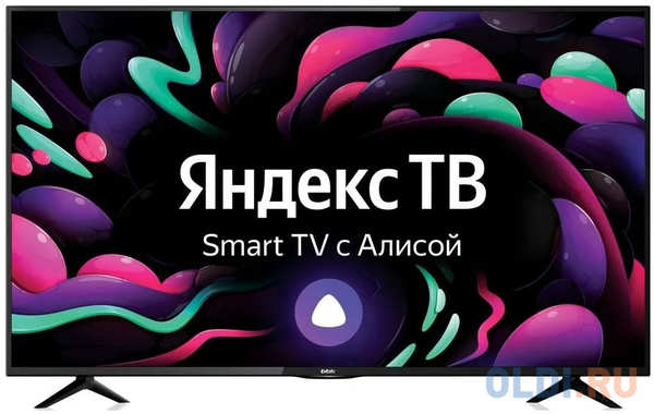 Телевизор LED BBK 55″ 55LEX-8287/UTS2C Яндекс.ТВ Ultra HD 50Hz DVB-T2 DVB-C DVB-S2 USB WiFi Smart TV (RUS)