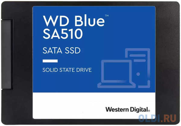 SSD накопитель Western Digital Blue SA510 500 Gb SATA-III WDS500G3B0A 4346487493