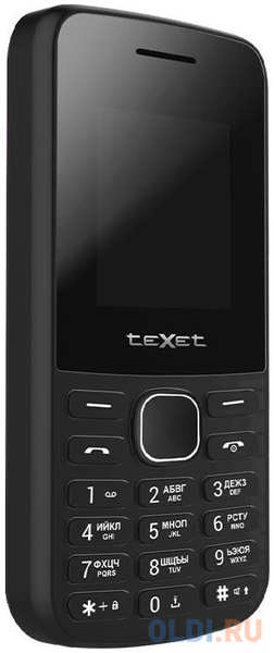 Телефон Texet TM-117 черный 4346487792