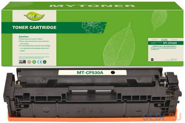 Картридж MyToner, аналог HP CF530A/205A черный 1.1k с чипом 4346488870