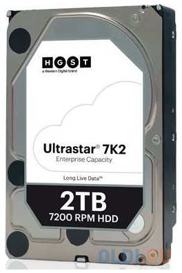 Western Digital Жесткий диск WD SATA-III 2Tb Ultrastar DC HA210 (7200rpm) 128Mb 3.5″ (HUS722T2TALA604)