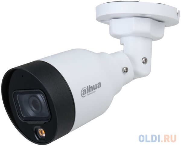 DAHUA DH-IPC-HFW1439SP-A-LED-0280B-S4 Уличная цилиндрическая IP-видеокамера Full-color 4Мп, 1/3” CMOS, объектив 2.8мм, LED-подсветка до 30м, IP67, кор