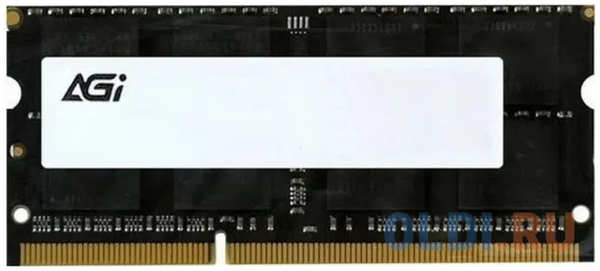 Память DDR3 4GB 1600MHz AGi AGI160004SD128 SD128 OEM PC4-12800 SO-DIMM 240-pin 1.2В OEM