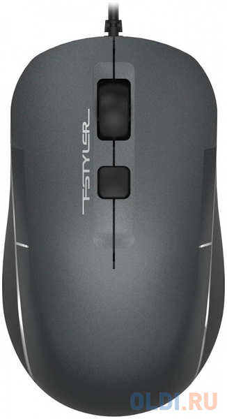 Мышь A4Tech Fstyler FM26 / оптическая (1600dpi) USB для ноутбука (4but)