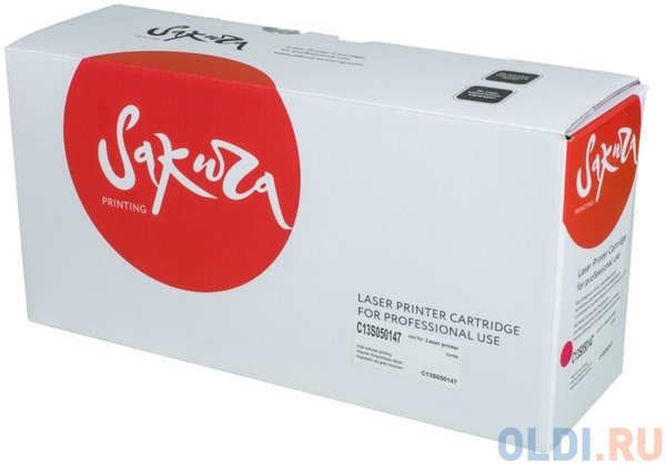 Картридж Sakura C13S050147 (S050147) для Epson Aculaser C4100, пурпурный, 8000 к 4346492160