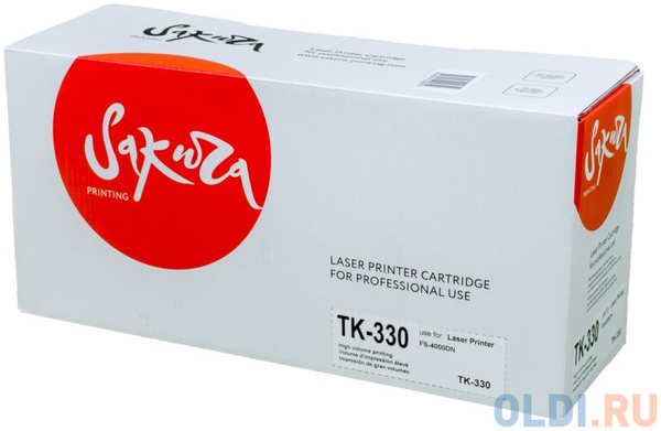Картридж Sakura TK330 для Kyocera Mita FS-4000DN, черный, 20000 к 4346492759