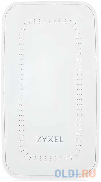 Точка доступа Zyxel NebulaFlex Pro WAX300H, WiFi 6, 802.11a/b/g/n/ac/ax (2,4 и 5 ГГц), MU-MIMO, настенная, антенны 2x2, до 575+2400 Мбит/с, 4xLAN GE (