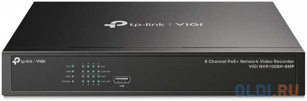 Видеорегистратор TP-Link NVR VIGI NVR1008H-8MP