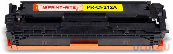 Картридж лазерный Print-Rite TFH994YPU1J PR-CF212A CF212A желтый (1800стр.) для HP LJ Pro 200/M251/M276 4346495511