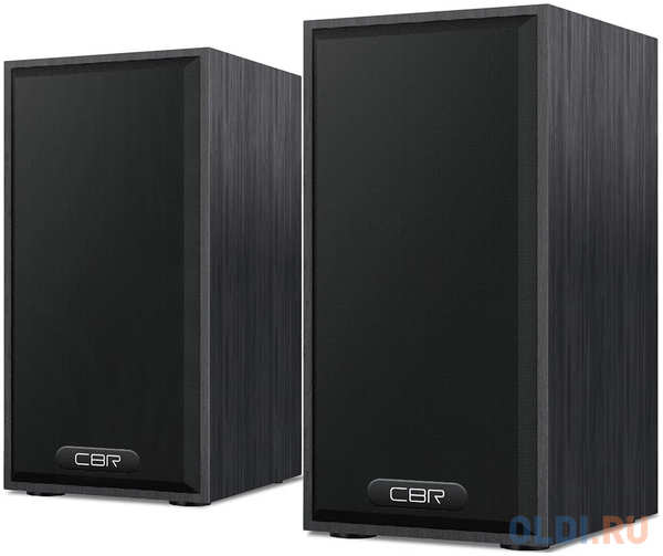 CBR CMS 635 Black, Акустическая система 2.0, питание USB, 2х3 Вт (6 Вт RMS), материал корпуса MDF, 3.5 мм линейный стереовход, регул. громк., длина ка 4346495520