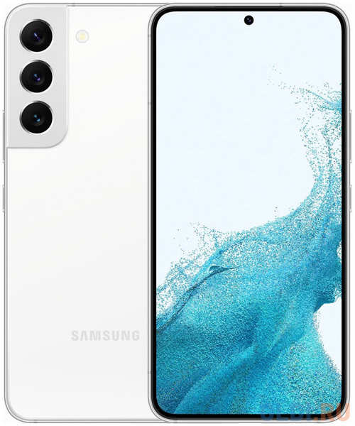 Смартфон Samsung SM-S901B Galaxy S22 256Gb 8Gb белый 4346496488