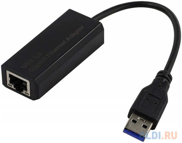 Кабель-адаптер ExeGate EXE-735U3-45 (USB3.0 --> 1xRJ45 UTP 1000Mbps, Axis Chipset AX88179) 4346496912