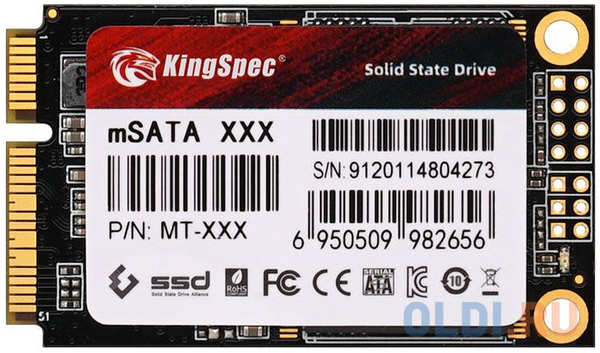Накопитель SSD Kingspec SATA III 2TB MT-2TB MT Series mSATA 4346498611