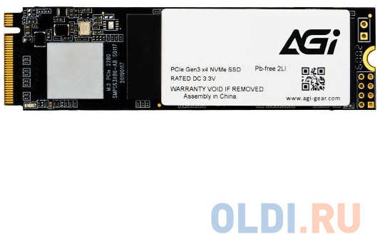 SSD накопитель AGI AI298 512 Gb PCI-E 3.0 x4