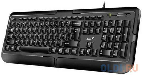 Клавиатура проводная Genius KB-118 II black (USB, 104 клавиши, кабель 1.5 м) (31310051402) 4346499631