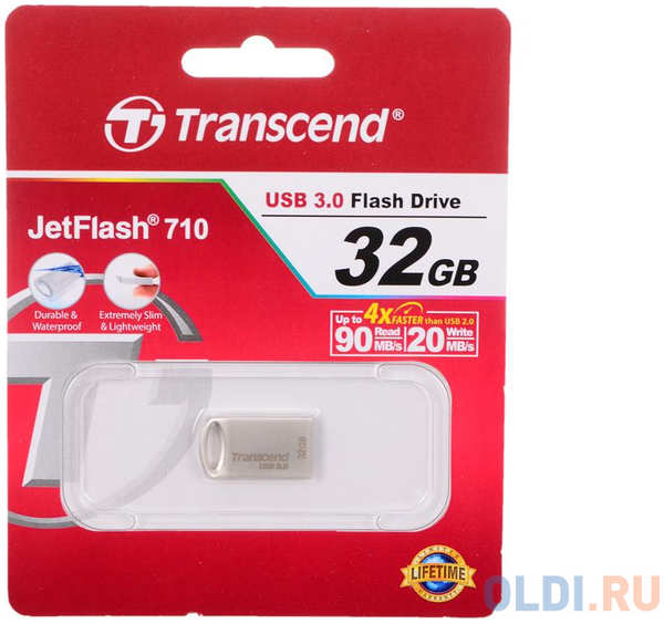 Внешний накопитель 32GB USB Drive <USB 3.0 Transcend 710S (TS32GJF710S)