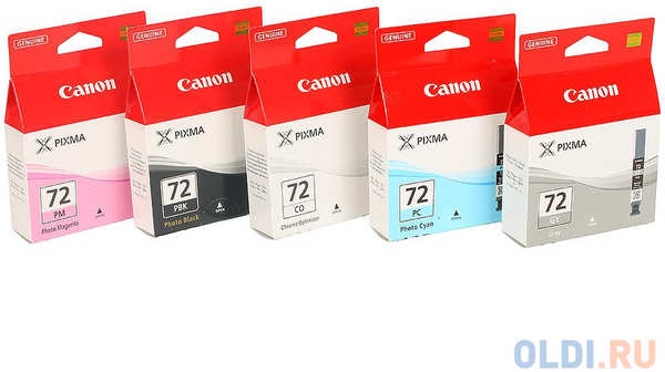 Картридж Canon PGI-72PBK/GY/PM/PC/CO для PRO-10 мультипак 6403B007
