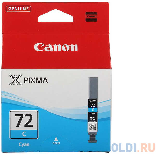 Картридж Canon PGI-72C для PRO-10 525 фотографий