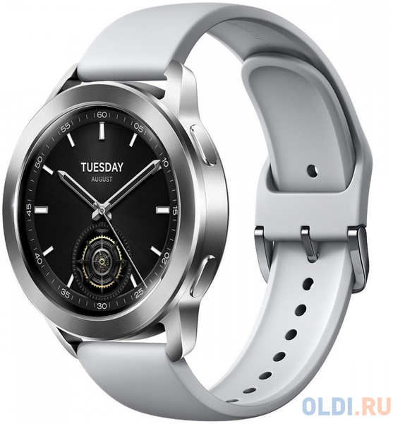 Смарт-часы Xiaomi Watch S3 Silver M2323W1 (BHR7873GL) 4346840216