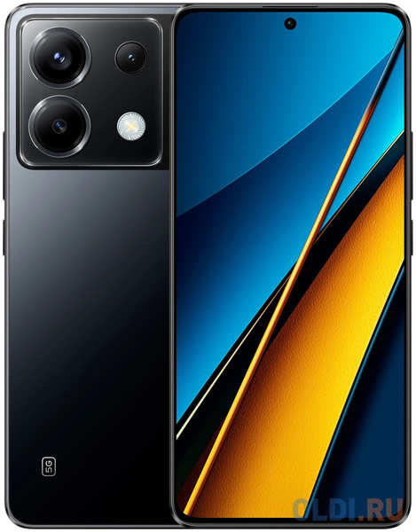 Смартфон POCO X6 5G 8+256Gb Black (MZB0FS5RU) 4346840621