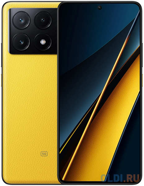 Смартфон POCO X6 Pro 5G RU 12+512 Yellow (MZB0FV9RU) 4346840623