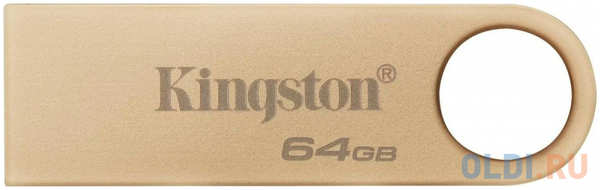 Флеш Диск Kingston 64GB DataTraveler SE9 DTSE9G3/64GB USB3.0 серебристый 4346842436