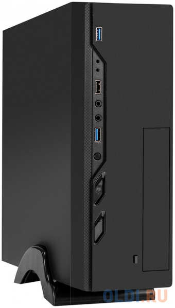 Корпус Desktop ExeGate MI-208U2 (mini-ITX/mATX, без БП, 1*USB+2*USB3.0, аудио, )