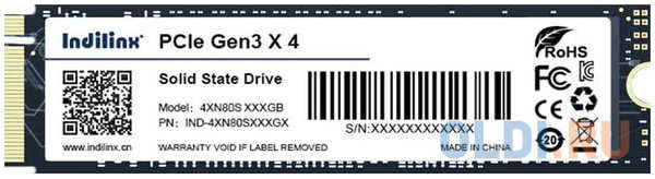 SSD накопитель Indillinx IND-4XN80S001TX 1 Tb PCI-E 3.0 x4 4346843086