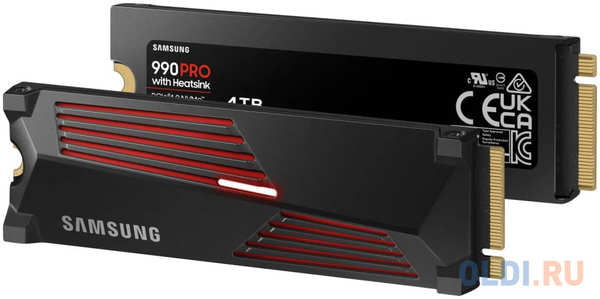 SSD накопитель Samsung 990 PRO 4 Tb PCI-E 4.0 х4