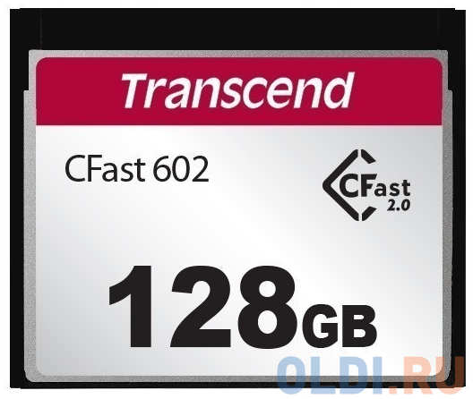 Карта памяти CFast 128 ГбGb Transcend TS128GCFX602 4346845294