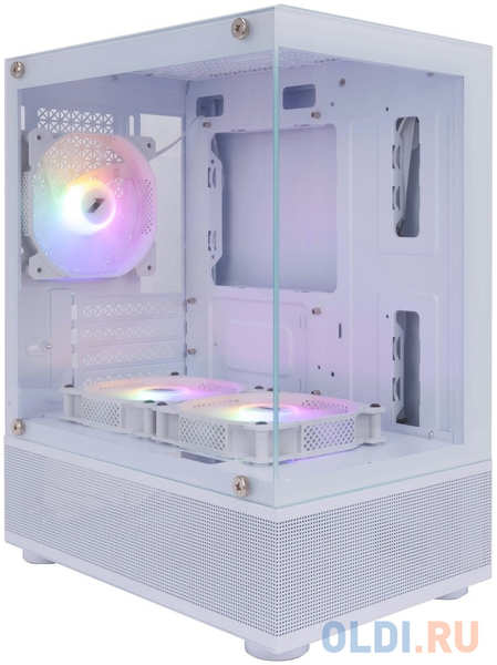 1STPLAYER MIKU Mi2-A / mATX / 3x120mm LED fans / Mi2-A-WH-2F1R-W-1F1-W