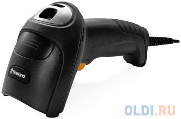 Newland Сканер штрих-кодов/ HR52 Bonito 2D Handheld Reader, CMOS Duo Near & Far range Mega Pixel imager with Laser Aimer , Black surface with 2 mtr. Strai 4346848454