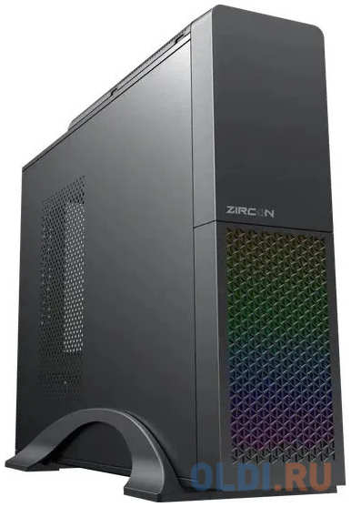 Zircon Корпус Desk MINI 300W (Desktop, Micro-ATX, Черн., 1*USB3.0, 1*Type-C, 1*80мм) 4346849459