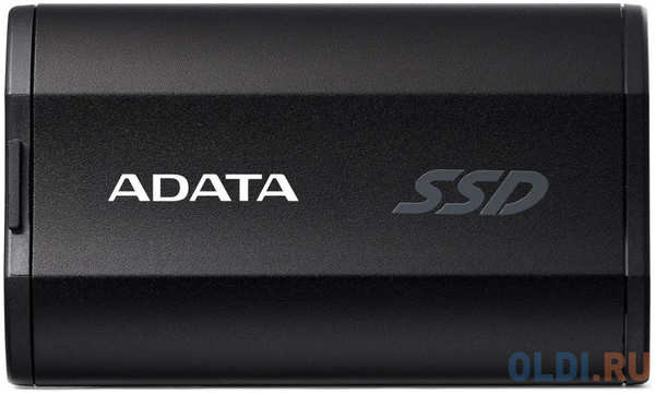 Внешний накопитель SSD ADATA 4Tb SD810 USB Type-C (2000/2000 Mb/s) metal case black (SD810-4000G-CBK) 4346849883