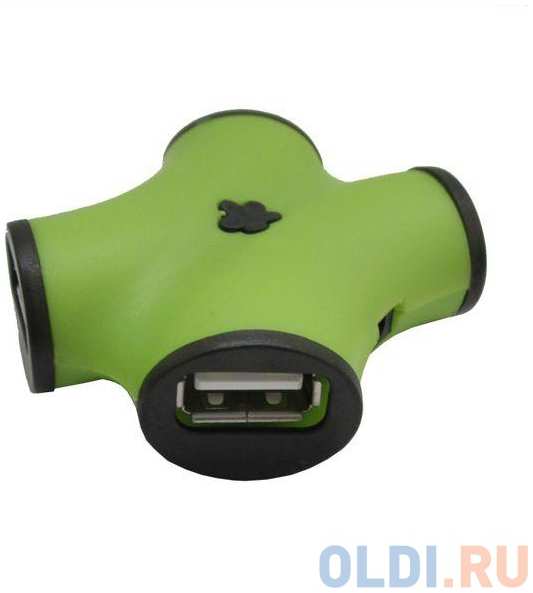 Концентратор USB 2.0 CBR CH-100 Green (4 порта) 434685485
