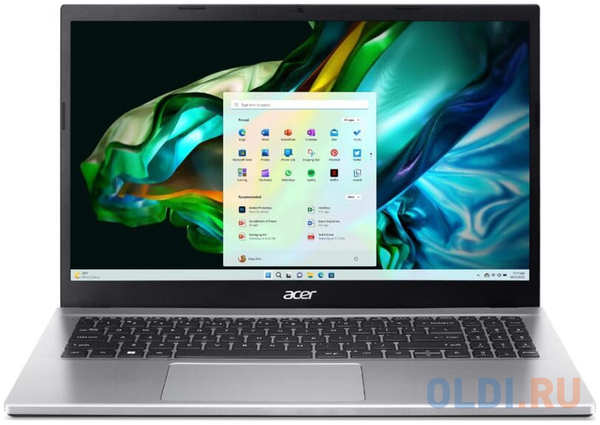 Acer Aspire 3 A315-44P-R7ZT AMD Ryzen 5 5500U/8Gb/512Gb SSD/15.6″ FullHD/DOS Pure Silver 4346861114