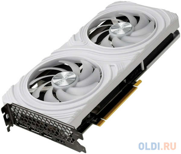 Видеокарта Palit PCI-E 4.0 RTX4070 DUAL WHITE NVIDIA GeForce RTX 4070 12Gb 192bit GDDR6X 1920/21000 HDMIx1 DPx3 HDCP Ret 4346861229