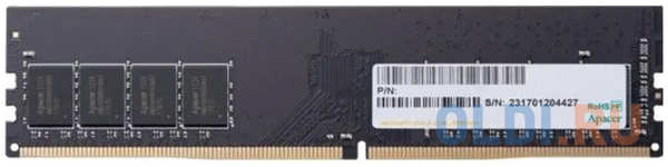 Apacer DDR4 16GB 3200MHz DIMM (PC4-25600) CL22 1.2V (Retail) 2048*8 3 years (AU16GGB32CSBBGH/EL.16G21.PSH)