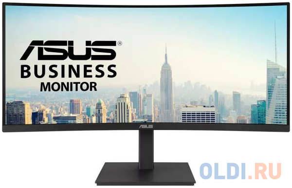 ASUS 34″ VA34VCPSN VA 3440x1440 Curved 1500R 4ms 300cd 100Hz HDR10 MM DP HDMI Swivel Pivot HAS Black; 90LM08JJ-B01170 4346863214