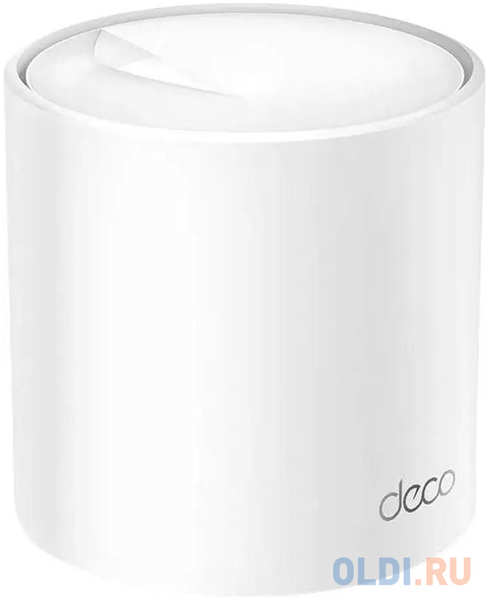 TP-Link Deco X60(1-pack) Домашняя Mesh Wi-Fi 6 система AX5400, до 574 Мбит/с на 2,4 ГГц + до 4804 Мбит/с на 5 ГГц 4346863299