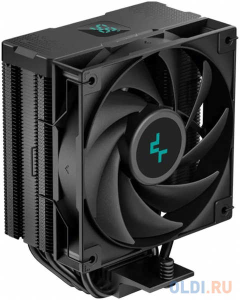 Вентилятор для процессора DeepCool AG400 DIGITAL BK Socket 1700/115X/1200/AM5/AM4, 120mm, 2100rpm, 31.6 дБА, 220W, PWM 4-pin, Al-Cu (R-AG400-BKNDMN-G- 4346863501