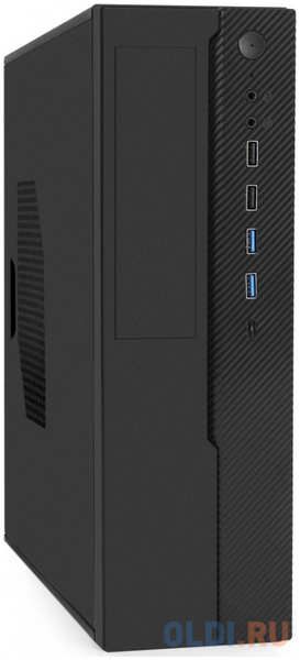 Корпус Desktop ExeGate MI-641-01-TPS300 (mini-ITX/mATX, БП TPS300 с вент. 8см, 2*USB+2*USB3.0, HD аудио, черный) 4346863870