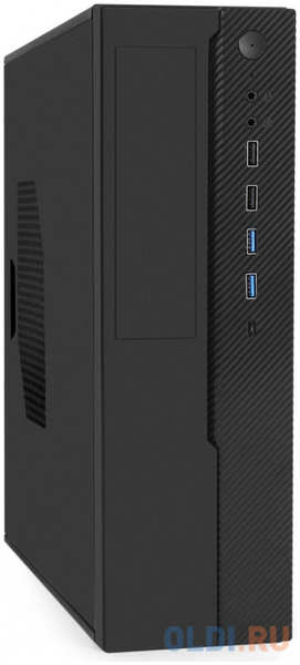 Корпус Desktop ExeGate MI-641-01-TPS350 (mini-ITX/mATX, БП TPS350 с вент. 8см, 2*USB+2*USB3.0, HD аудио, черный) 4346863879