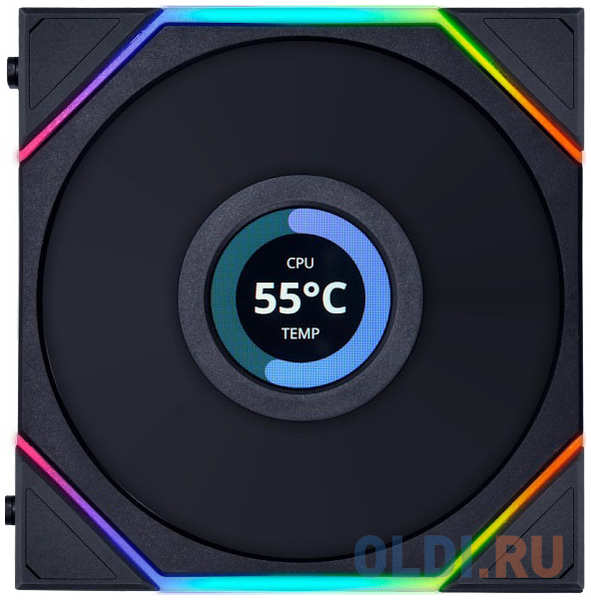LIAN LI UNI FAN TL LCD 120mm 1900RPM sRGB Black (3pcs) 4346864560