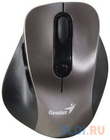 Wireless mouse Genius Ergo 9000S, BT 5.0 / 2.4 GHz, 800/ 1200/ 1600/ 2400 DPI, buttons: 6, color: champagne 4346865133