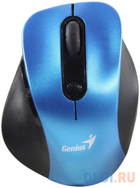 Wireless mouse Genius Ergo 9000S, BT 5.0 / 2.4 GHz, 800/ 1200/ 1600/ 2400 DPI, buttons: 6, color: blue 4346865135