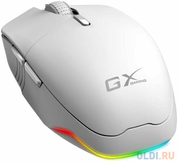 Wireless mouse Genius Scorpion M58250, RGB, AI COPILOT, 800/1600/2400/3200 DPI, color: white 4346865159