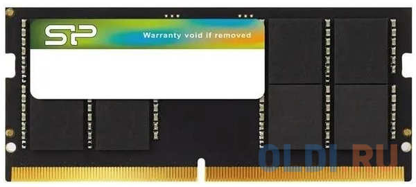 Память DDR4 16GB 5600MHz Silicon Power SP016GBSVU560F02 Xpower Turbine RTL PC4-38400 CL46 SO-DIMM 288-pin 1.1В kit single rank Ret