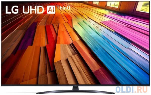 Телевизор ЖК 55'' LG/ 55″, Ultra HD, Smart TV,Wi-Fi, DVB-T2/C/S2, MR, 2.0ch (20W), 3 HDMI, 2 USB, 1 Pole, Ashed