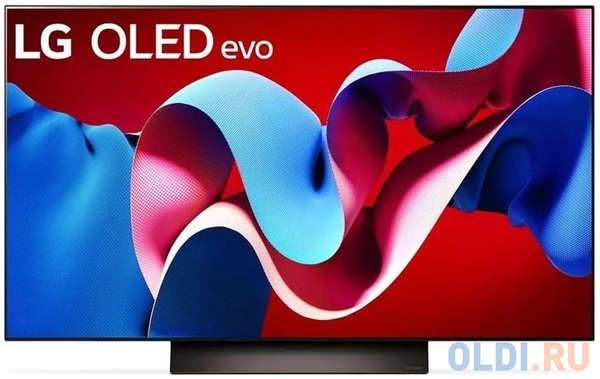 Телевизор 48'' LG/ 48″, OLED, Ultra HD, Smart TV, Wi-Fi, DVB-T2/C/S2, Bluetooth, 120Гц, 2.2ch 40W Dolby Atmos, 4хHDMI, 3хUSB, 1 Pole, U 4346866675